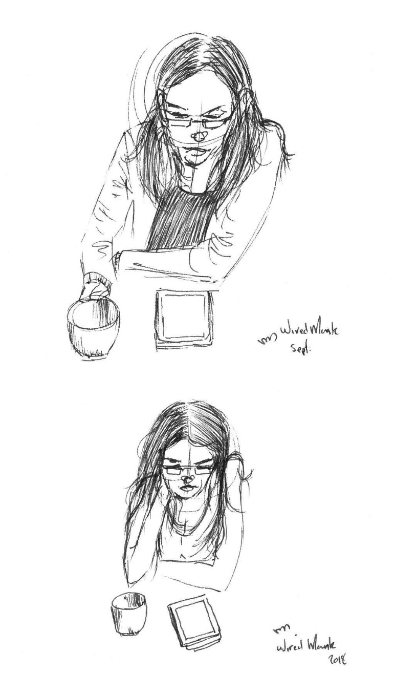 SKETCHES FROM wired monk coffee&nbsp;bistro